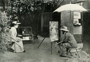 Toulouse-Lautrec malt Berthe la Sourde, 1890, 1947 von Maurice Joyant