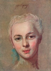 Mademoiselle Puvigny, ca. 1749 von Maurice Quentin de La Tour
