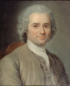 Porträt von Jean-Jacques Rousseau 1712-1778 von Maurice Quentin de La Tour