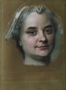 Porträt von Madame Pèlerin von Maurice Quentin de La Tour