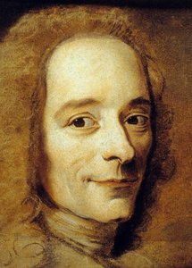 Francois Marie Arouet alias Voltaire (Pastell auf Papier)
