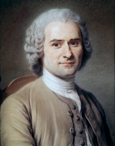 Porträt von Jean Jacques Rousseau von Maurice Quentin de La Tour