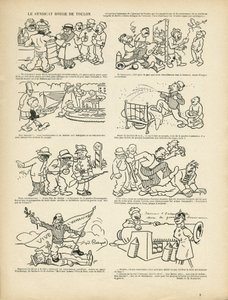 Illustration von Maurice Radiguet (1866-1941) in Le Rire, 21/12/12 - Der rote Syndikus von Toulon - Syndikalismus, Toulon von Maurice Radiguet