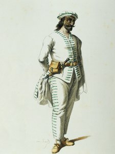 Brighella im Jahr 1570, von Maurice Sand von Maurice Sand