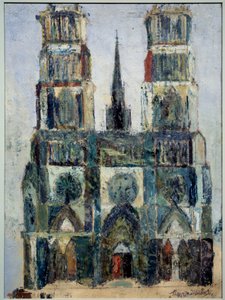 Große Kathedrale oder Kathedrale von Orleans, ca. 1913