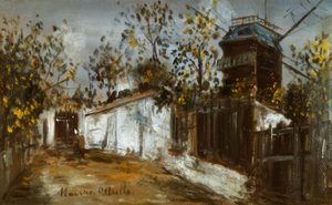 Das Moulin de la Galette von Maurice Utrillo