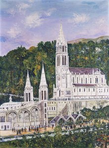 Notre Dame Kathedrale in Lourdes