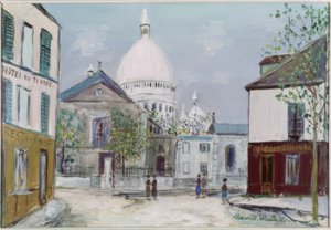Place du Tertre und der Sacré-Cœur