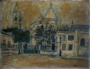 Saint-Pierre de Montmartre von Maurice Utrillo