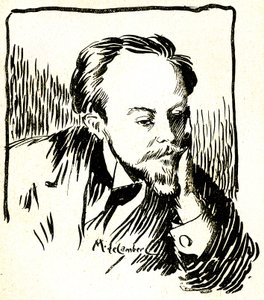 Gustave Le Rouge, ca. 1899 von Maurice Walter Edmond de Lambert