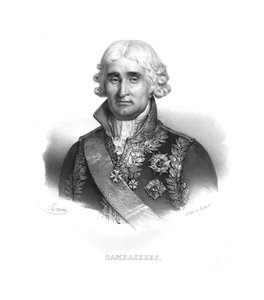 Jean Jacques Régis de Cambacérès, um 1820er Jahre