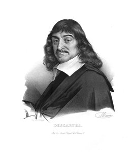 Rene Descartes, um 1820er Jahre