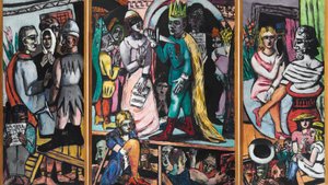 Schauspieler von Max Beckmann