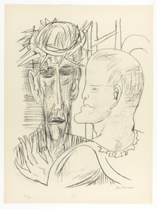 Christus und Pilatus, Platte 15 aus Day and Dream von Max Beckmann