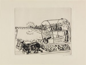 Der Morgen von Max Beckmann