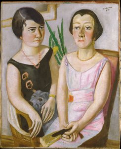Doppelporträt von Max Beckmann