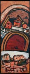 Füße im Bad von Max Beckmann
