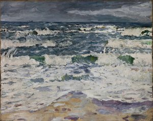Meereslandschaft, um 1907 von Max Beckmann