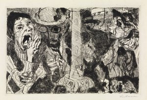 Straße II von Max Beckmann