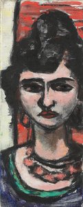 Die Italienerin von Max Beckmann