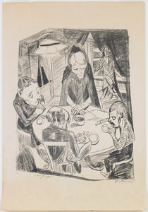 Tafel 5: Hunger von Max Beckmann