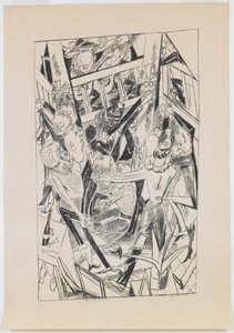 Platte 8: Malepartus von Max Beckmann