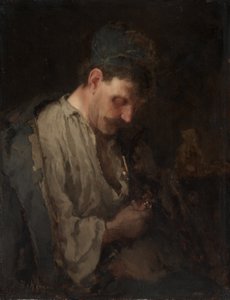 Porträt eines Mannes, frühe 1890er Jahre von Max Bohm