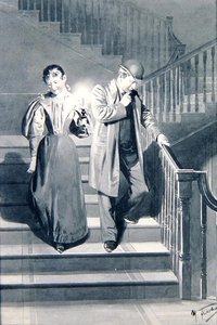 Auf der Treppe von Max Flashar