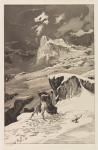 Kämpfende Centauren, Platte V aus Intermezzos, Opus IV, 1881