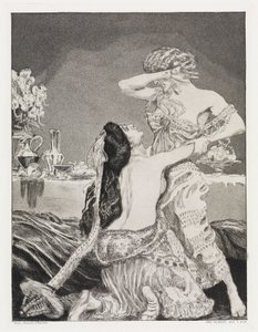 Bestürmung (Zelt, Opus XIV, 2. Teil, Nr. 28) von Max Klinger