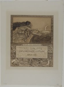 Karte für die Gurlitt-Ausstellung: Fantasie und das Kind als Künstler