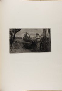 Christus und die Samariterin, aus Ein Leben von Max Klinger