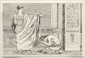 Amor und Psyche: Psyche und Juno, 1880
