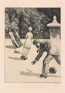 Handlung, aus der Serie Ein Handschuh von Max Klinger