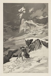 Intermezzi, Opus IV, Bl. 5: Kämpfende Zentauren