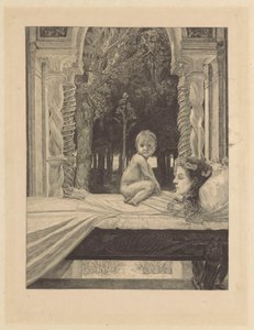 Mutter und Kind, Bl. 10, Vom Tode Zweiter Teil von Max Klinger