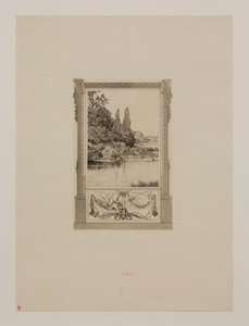 Narziss und Echo II von Max Klinger