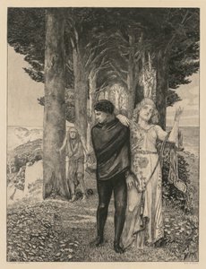 Über den Tod Teil Zwei, Opus XIII Druck 4: Genius Künstler, 1903 von Max Klinger