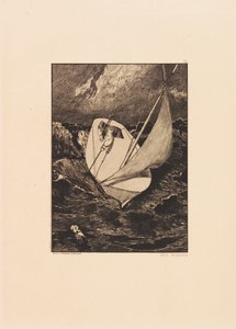 Opus VI, aus Paraphrase über das Finden eines Handschuhs, 1881 von Max Klinger