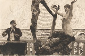Opus XII, Brahms Phantasie, 1894 von Max Klinger