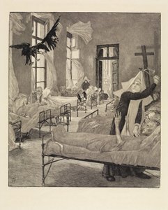 Pest (Vom Tode, Zweiter Teil, Opus XI, Blatt 6) von Max Klinger