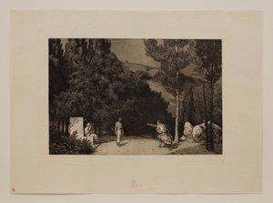 Pyramus und Thisbe III von Max Klinger