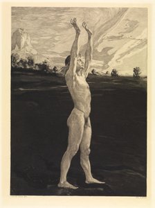 Und doch! (Vom Tode, Zweiter Teil, Opus XI, Blatt 8) von Max Klinger