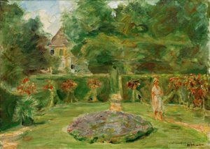 Das Rondell im Heckengarten von Max Liebermann