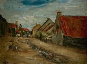 Dorfstraße in Holland