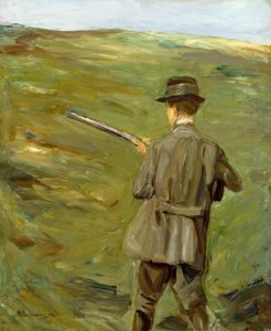 Jäger in den Dünen von Max Liebermann