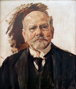 Porträt von Emil Moritz Rathenau 1838-1915, 1907 von Max Liebermann