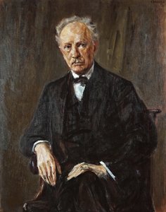 Porträt des Komponisten Richard Georg Strauss von Max Liebermann