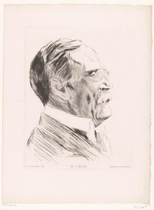 Porträt von Wilhelm von Bode von Max Liebermann