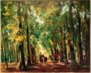 Reiter im Tiergarten